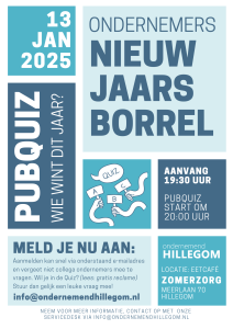 Nieuwjaarsreceptie 2025